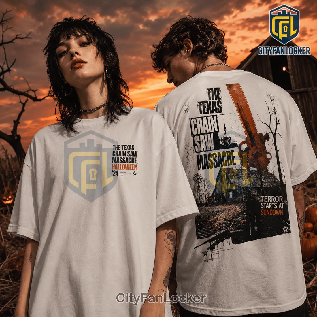 The Texas Chain Saw Massacre Terror Starts at Sundown 3D Shirt