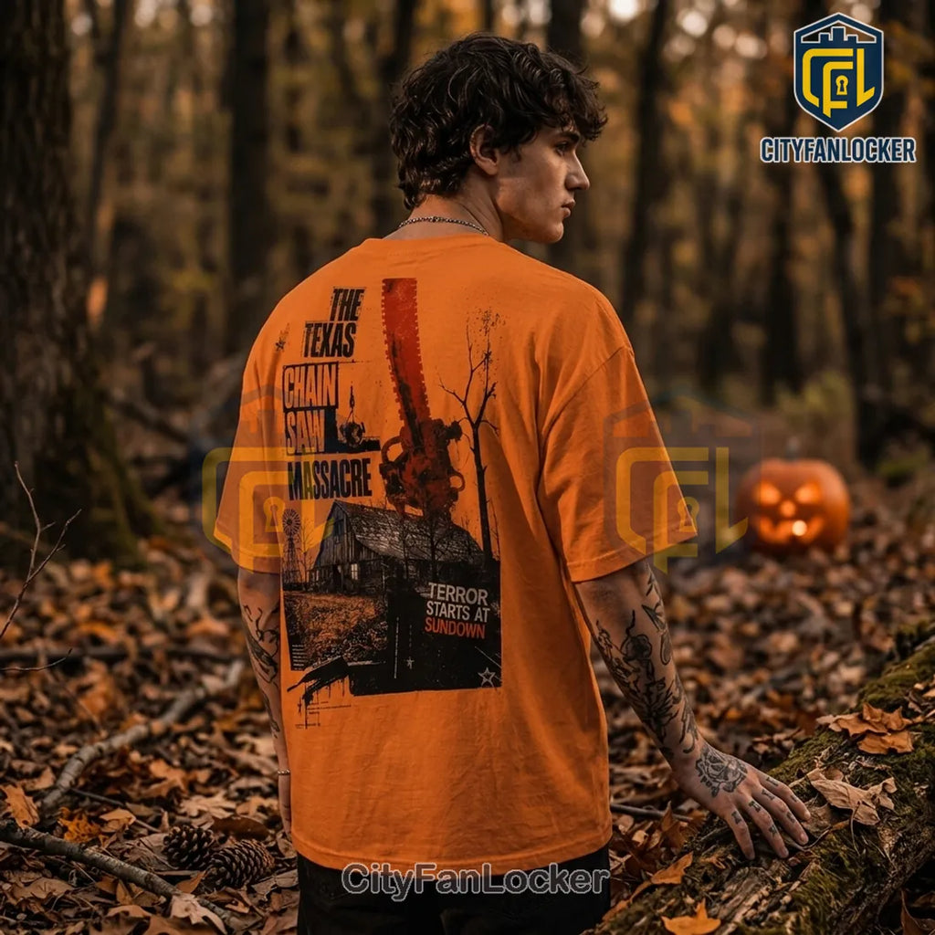 The Texas Chain Saw Massacre Terror Starts at Sundown 3D Shirt