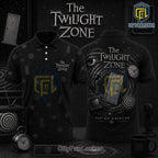 The Twilight Zone Sci-Fi Universe Black Polo Shirt