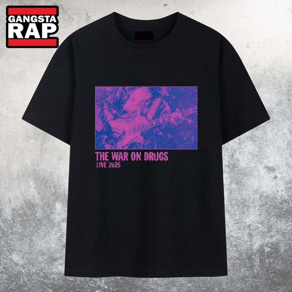 The War on Drugs Live 2025 T Shirt