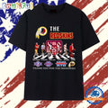 The Washington Redskins Legends Joe Gibbs Jurgensen Theismann Green Monk Riggins Signature T Shirt
