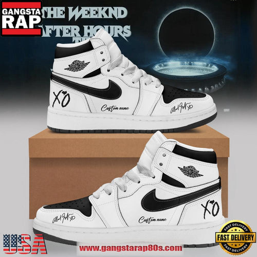 The Weeknd 2026 After Hours Till Dawn Tour Signature Air Jordan 1 Shoes Running Sneakers