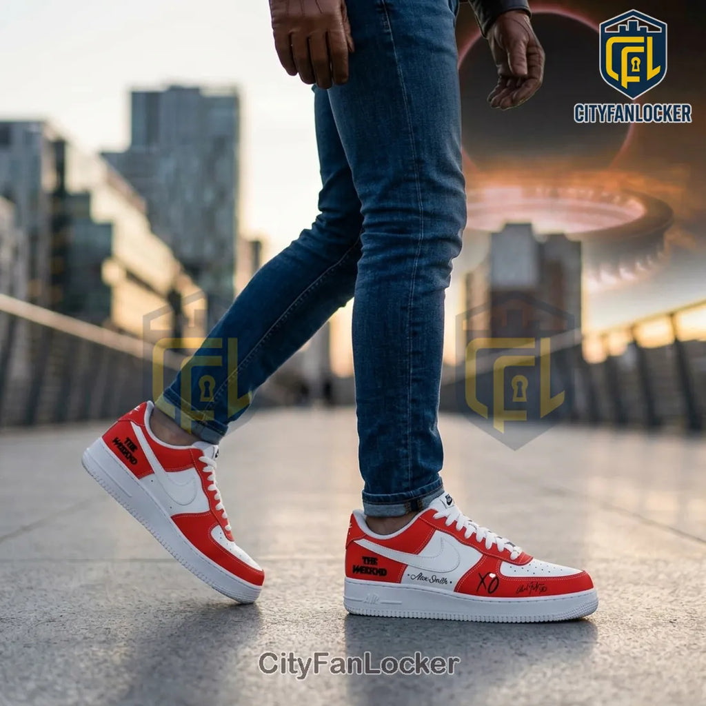 The Weeknd After Hours Til Dawn Custom Air Force 1 Shoes