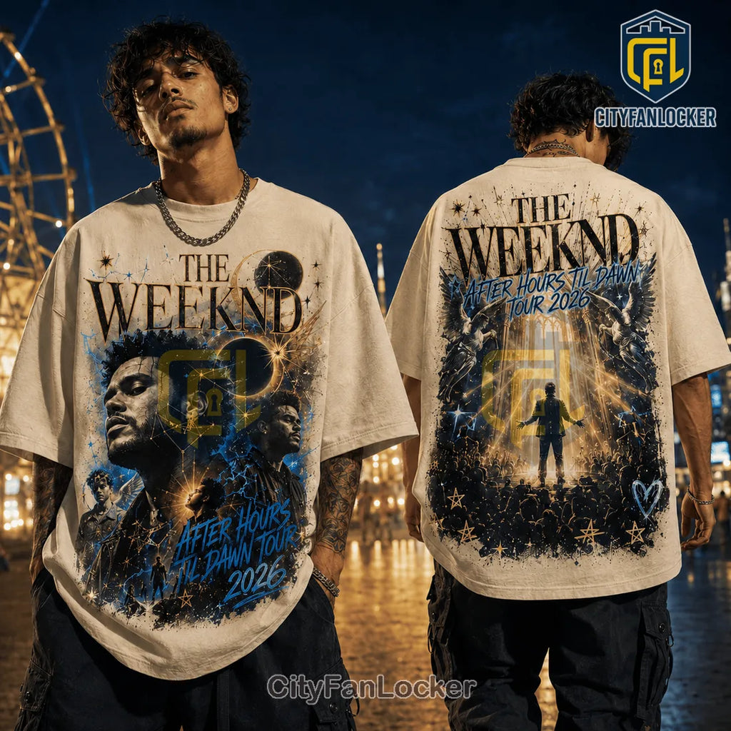 The Weeknd After Hours Til Dawn Tour 2026 T-Shirt