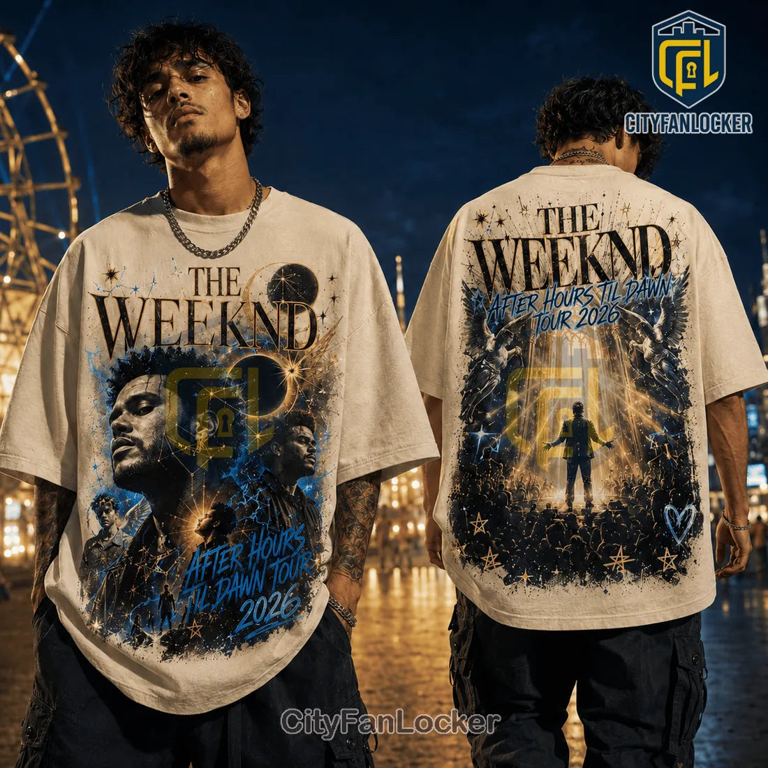The Weeknd After Hours Til Dawn Tour 2026 T-Shirt