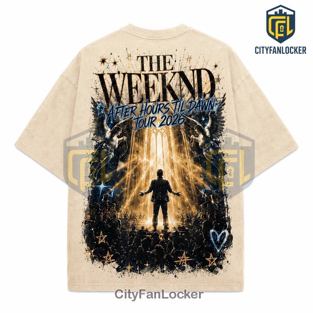 The Weeknd After Hours Til Dawn Tour 2026 T-Shirt
