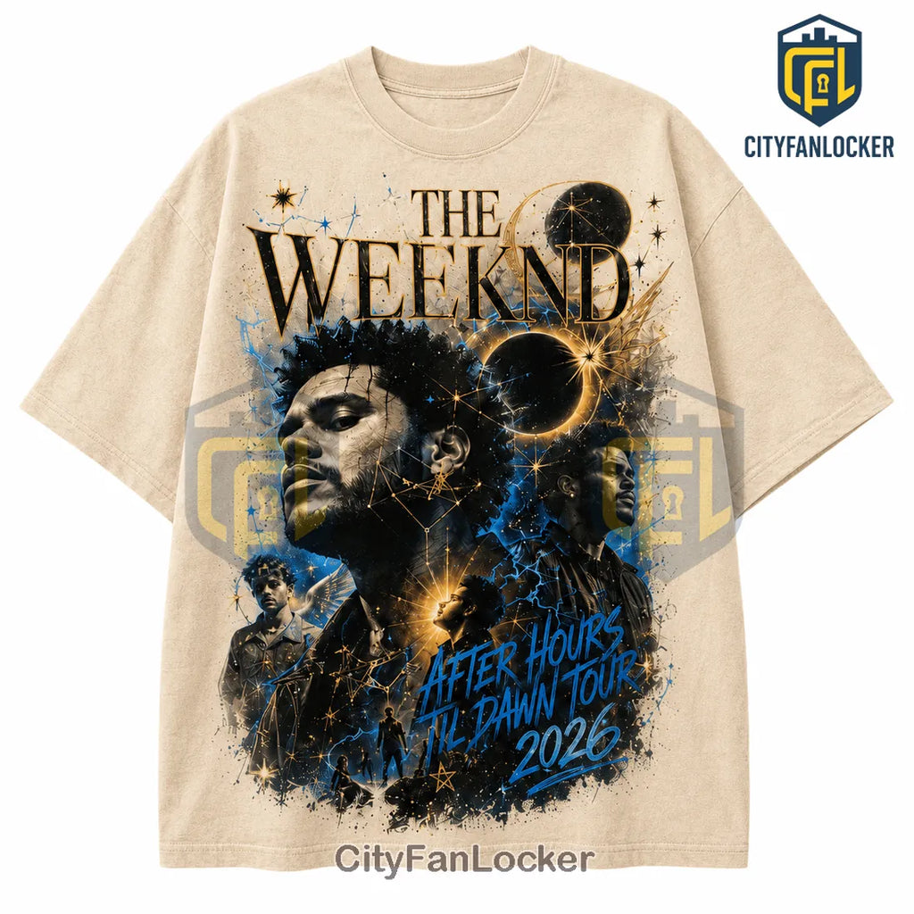 The Weeknd After Hours Til Dawn Tour 2026 T-Shirt