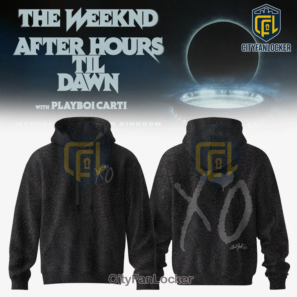 The Weeknd After Hours Til Dawn Tour XO Fan Pullover Hoodie