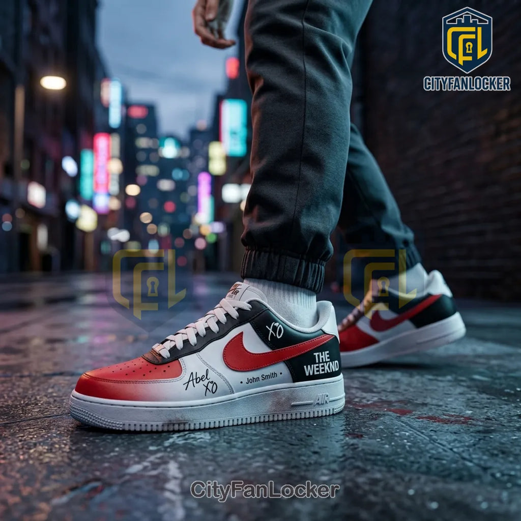 The Weeknd After Hours Till Dawn Custom Nike Air Force 1