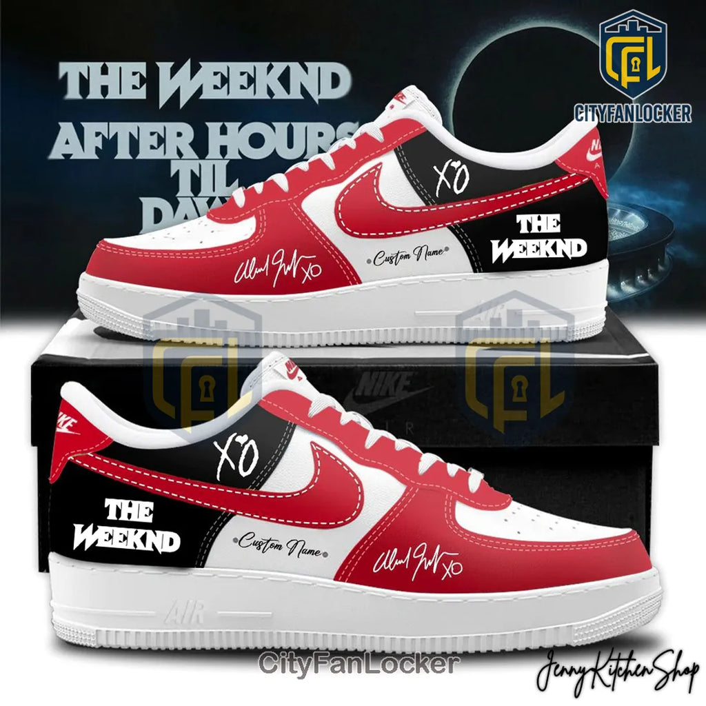 The Weeknd After Hours Till Dawn Custom Nike Air Force 1