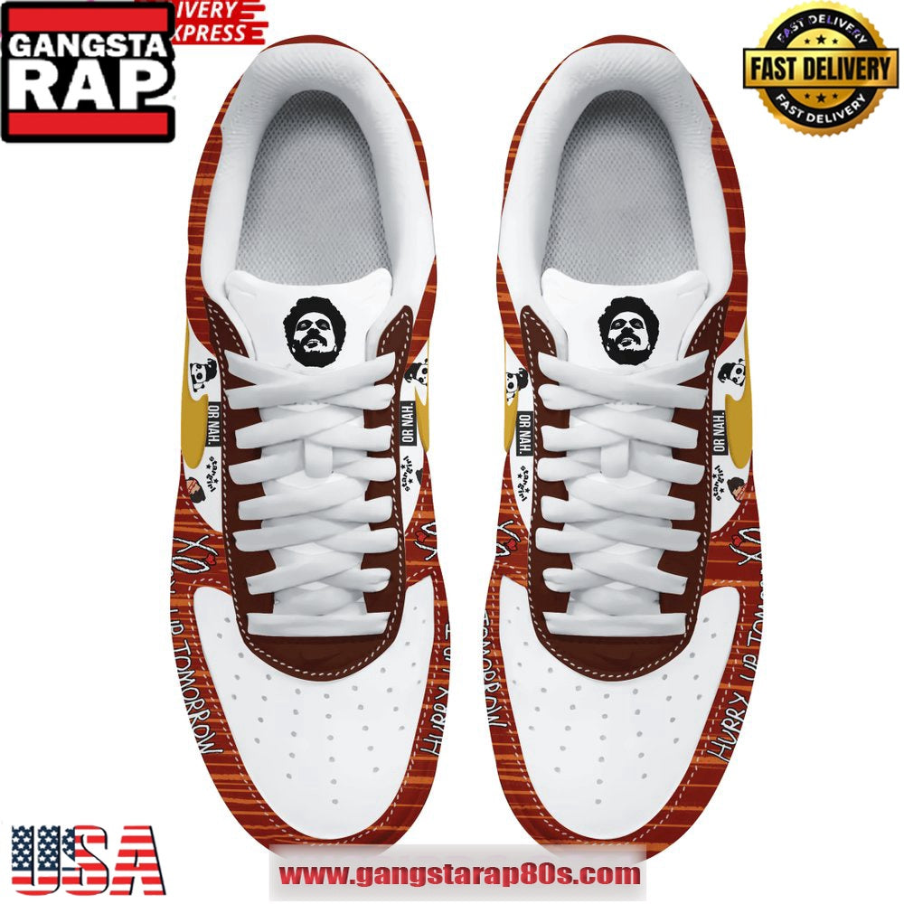 The Weeknd Hurry Up Tomorrow Limited Air Force 1 Running Sneakers Shoes