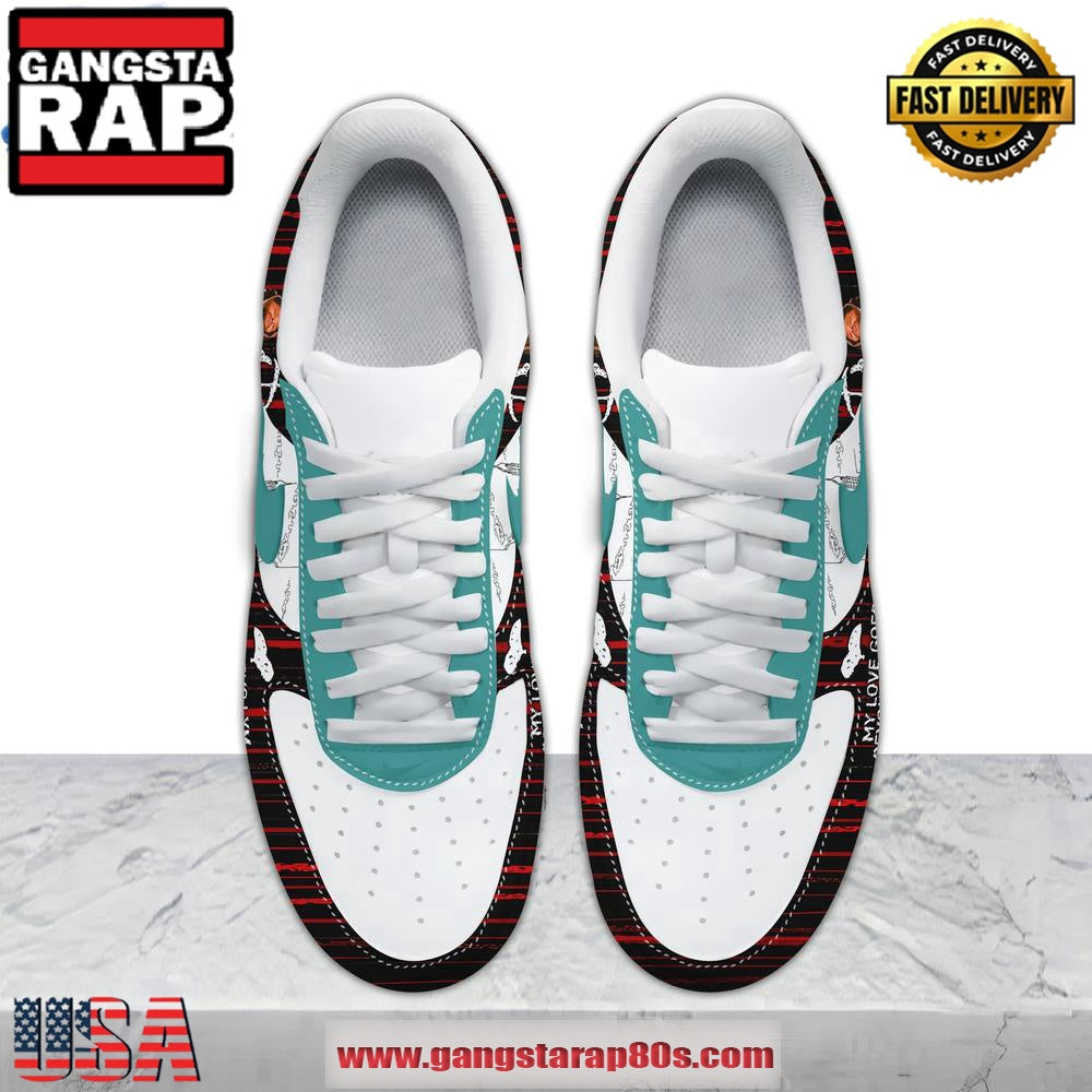 The Weeknd XO Special New Edition Air Force 1 Running Sneakers Shoes