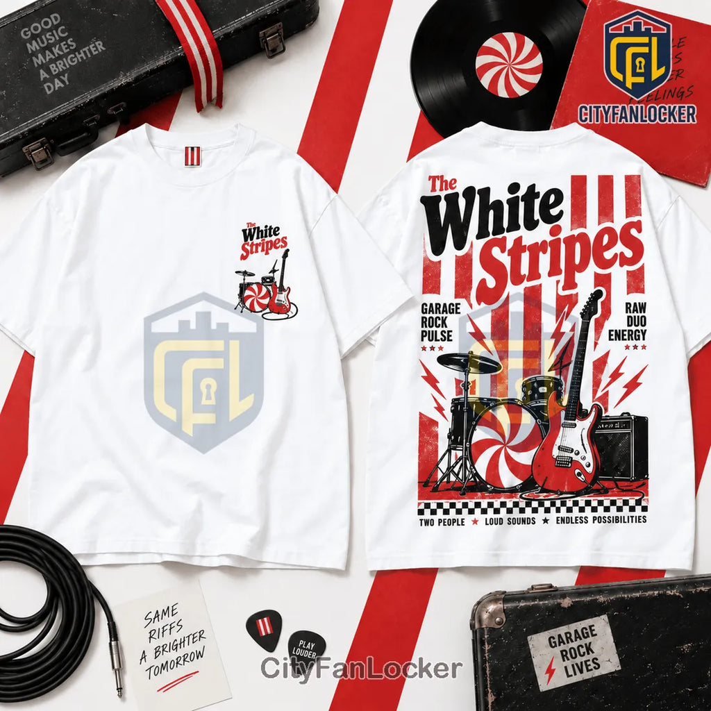 The White Stripes Garage Rock Music Shirt