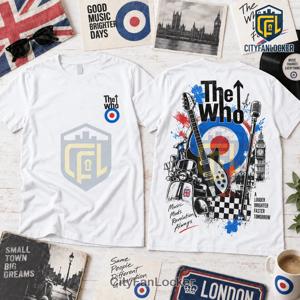 The Who British Mod Rock Shirt