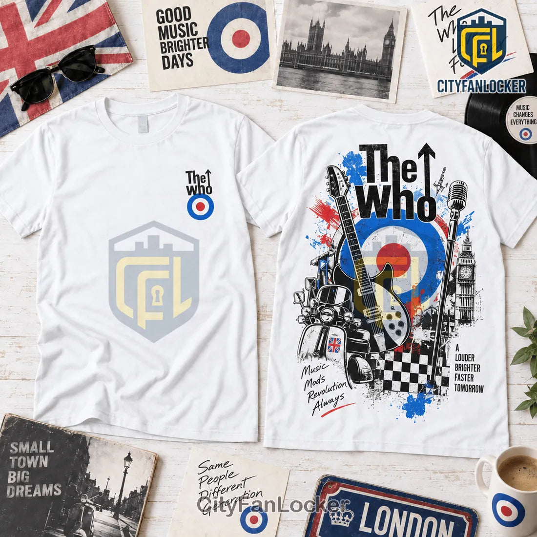The Who British Mod Rock Shirt