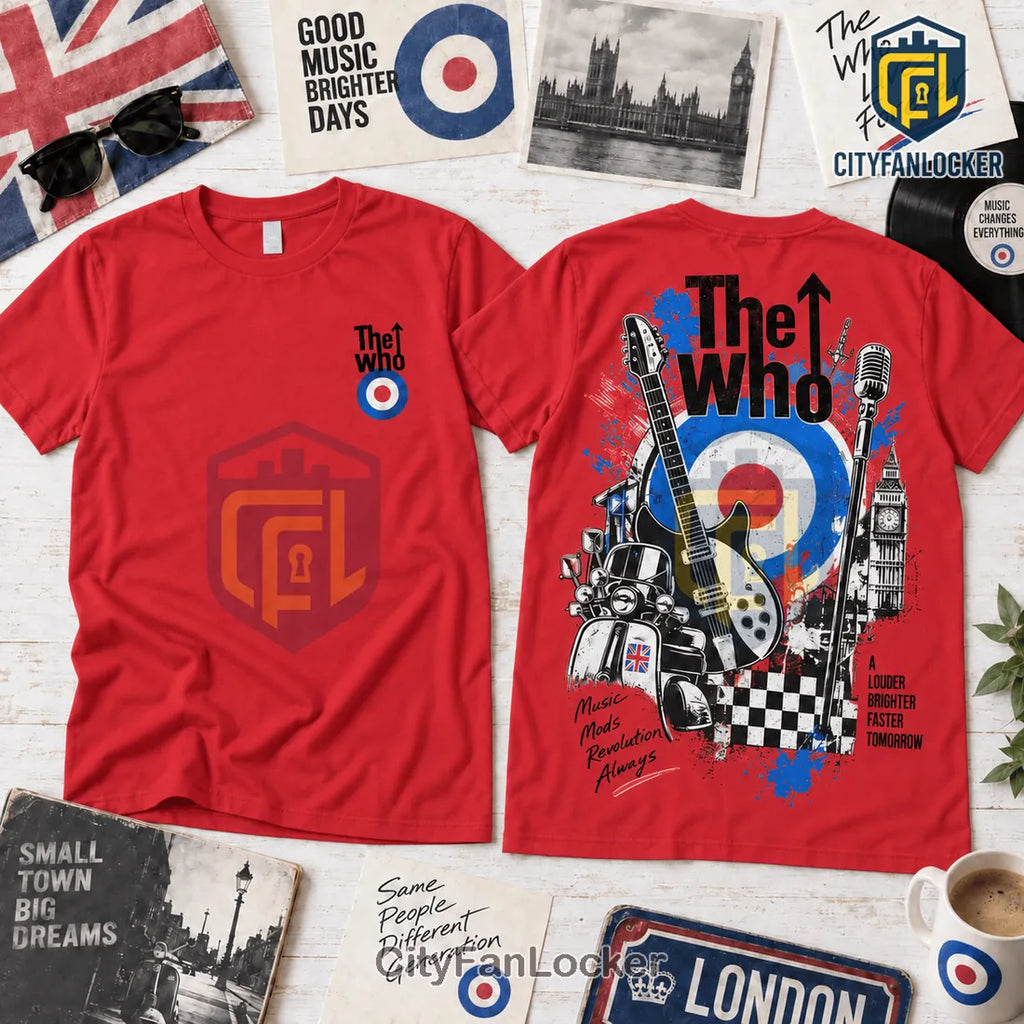 The Who British Mod Rock Shirt