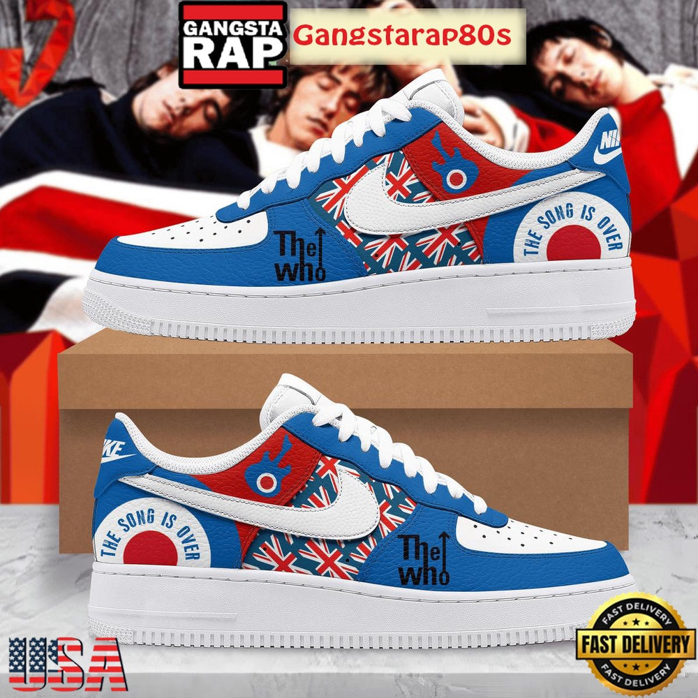 The Who The Song Is Over Special Edition Air Force 1 Shoes Running Sneakers