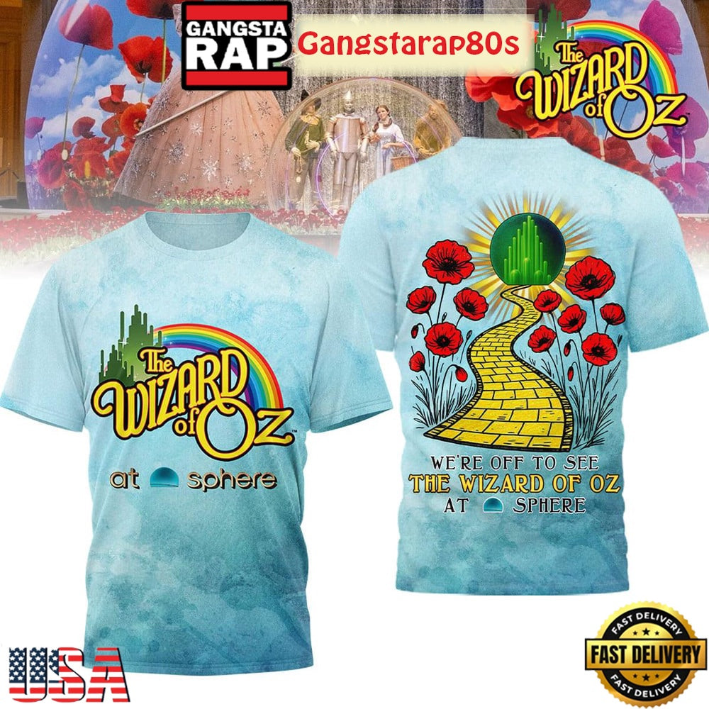 The Wizard Of Oz At Sphere Limited Edition T Shirt