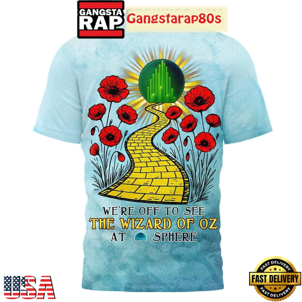 The Wizard Of Oz At Sphere Limited Edition T Shirt