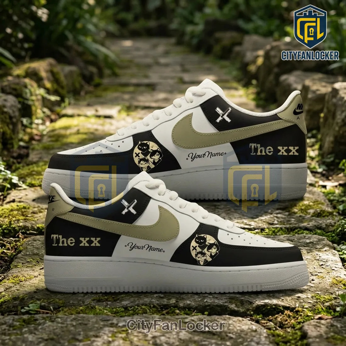 The xx Band Summer 2026 Concert Tour Personalized Air Force 1