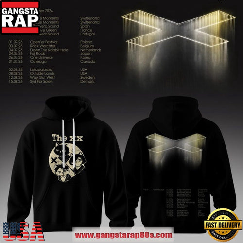 The XX Summer Tour 2026 Limited Edition Hoodie