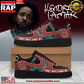 They Not Like Us Kendrick Lamar Limited Air Force 1 Running Sneakers Shoes