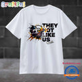 They Not Like Us New Orleans Saints Football Helmet T Shirt