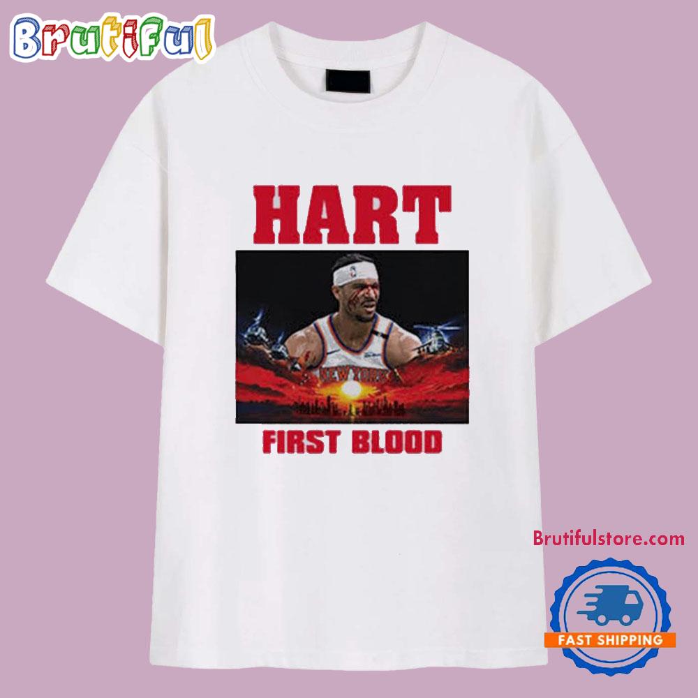 This Time He’s Fighting For His Life Hart First Blood 2025 White T Shirt