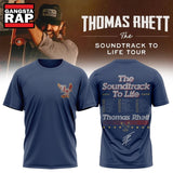 Thomas Rhett The Soundtrack to Life Tour 2026 Blue T Shirt , Music Trend Shirt