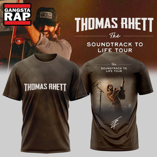 Thomas Rhett The Soundtrack to Life Tour 2026 Signature Graphic 3D Shirt , Music Trend Shirt