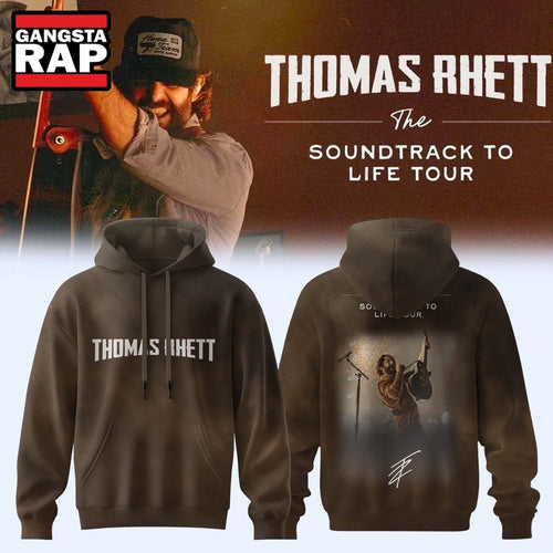Thomas Rhett The Soundtrack to Life Tour 2026 Signature Graphic Hoodie , Music Trend Shirt