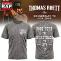 Thomas Rhett The Soundtrack to Life Tour 2026 Signed Camo 3D Shirt , Music Trend Shirt