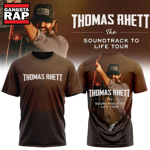 Thomas Rhett The Soundtrack to Life Tour 2026 Signed T Shirt , Music Trend Shirt
