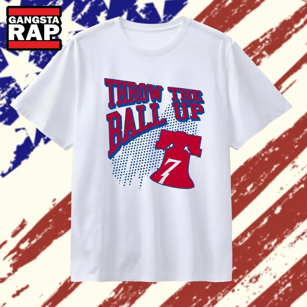 Throw the Ball Up Philadelphia 76ers NBA T Shirt