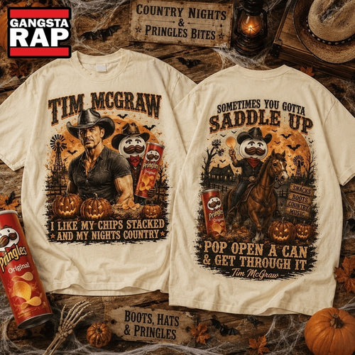 Tim McGraw Pringles Country Nights Halloween 3D Shirt