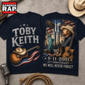 Toby Keith 9 11 Memorial 25th Anniversary 3D Shirt , Music Trend Shirt