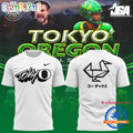 Tokyo Oregon Ducks Football 2026 White T Shirt