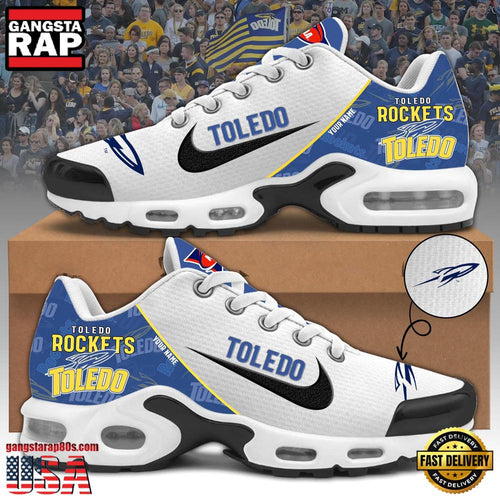 NCAA Custom Name Toledo Football Mascot Symbol Air Max Plus Shoes Running Sneakers