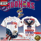 Toledo Mud Hens Happy Independence Day Limited Edition Baseball Jersey Shirt