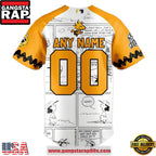 Toledo Mud Hens x Peanuts Limited Edition Custom Baseball Jersey Shirt