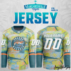 Toledo Walleye Margaritaville Special Edition 2025 Hockey Jersey