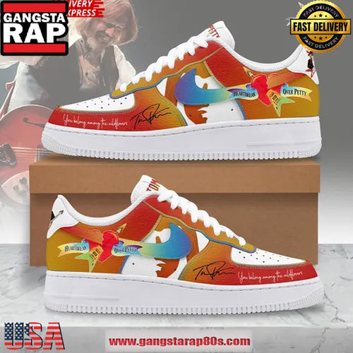 Tom Petty Limited Edition Nike Air Force 1 Sneakers Shoes