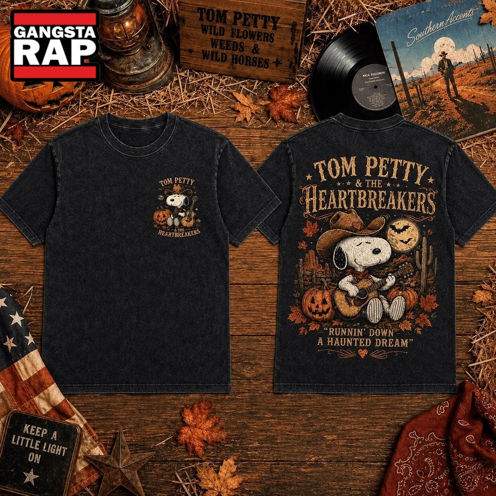 Tom Petty Runnin’ Down A Haunted Dream 3D Shirt