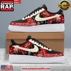 Tom Petty Wildflowers Limited Edition Air Force 1 Running Sneakers Shoes
