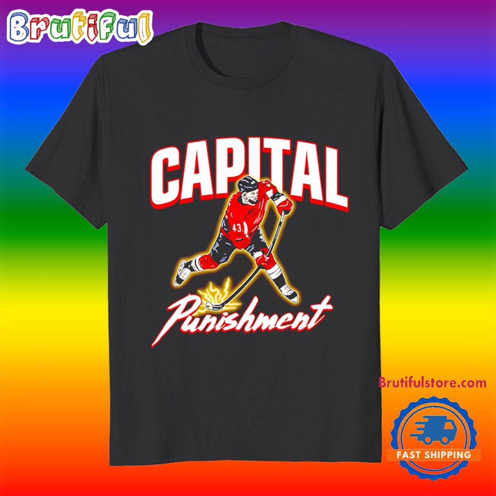 Tom Wilson Capital Punishment Washington Capitals T Shirt