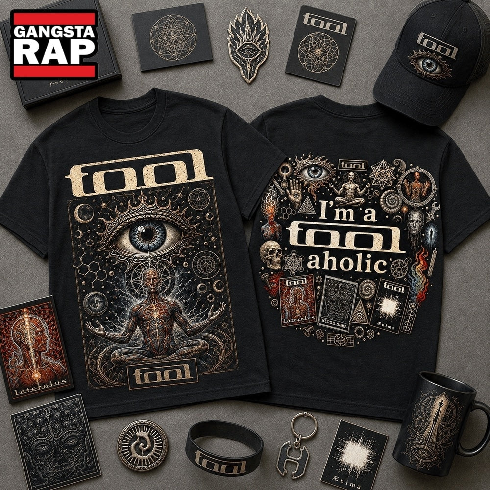 TOOL I’m a Toolaholic Sacred Eye Vintage 3D Shirt , Music Trending 3D Shirt