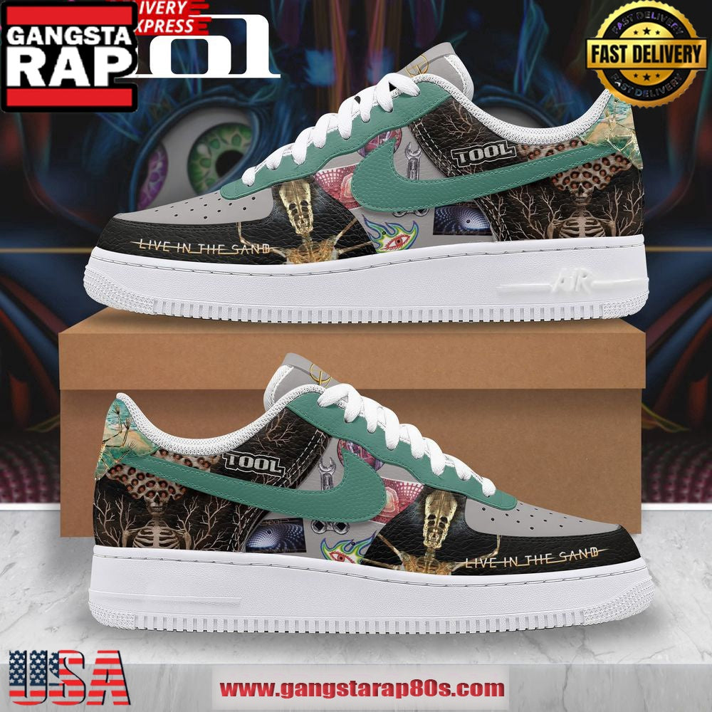 Tool Live In The Sand Limited Edition Air Force 1 Shoes Running Sneakers