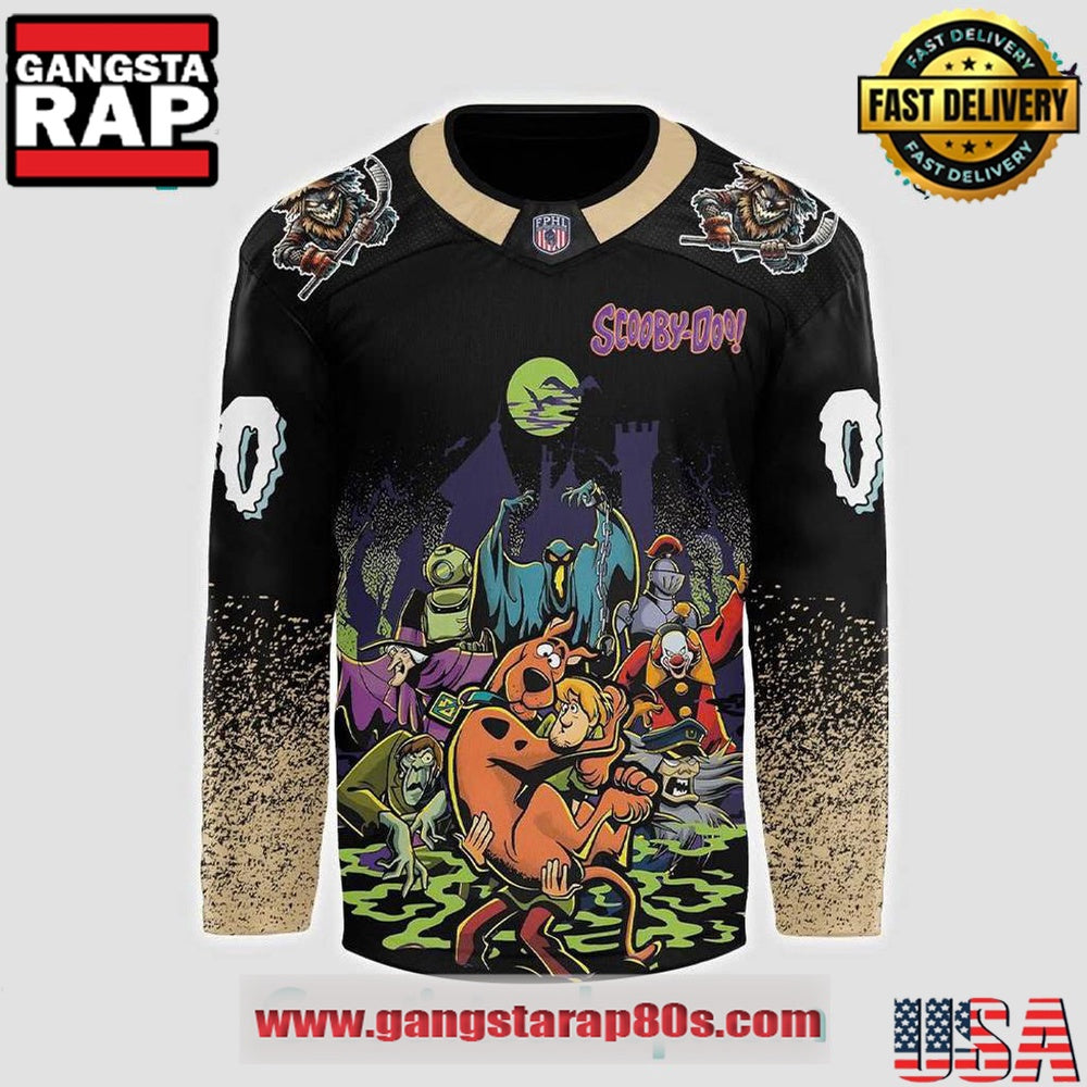 Topeka Scarecrows x Scooby-Doo Night 2025 Custom Hockey Jersey
