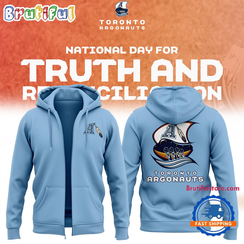 Toronto Argonauts Grey Cup Champions New Design Zip Hoodie