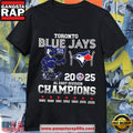 Toronto Blue Jays 2025 AL East Division 7X Champions Mascot Unisex T Shirt